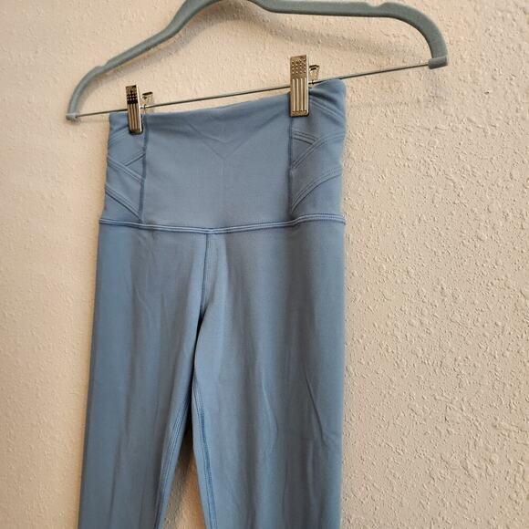 Athleta‎ Elation Pirouette 7/8 Blue Leggings Size XXS Petite - Picture 6 of 13